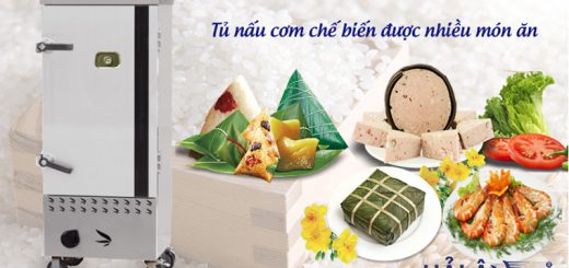 tủ nấu cơm ga công nghiệp