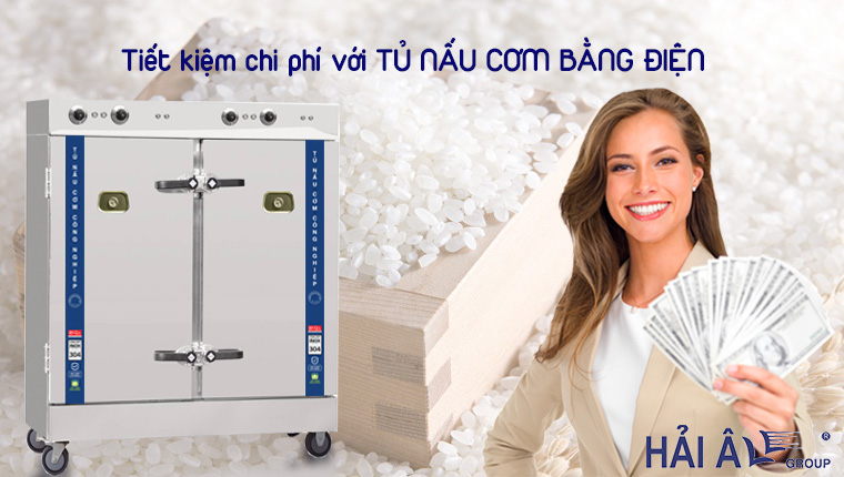 tủ nấu cơm tiết kiệm chi phí