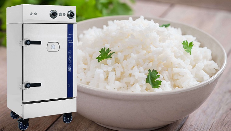 tủ cơm công nghiệp bằng điện và bằng gas loại nào tiết kiệm chi phí hơn