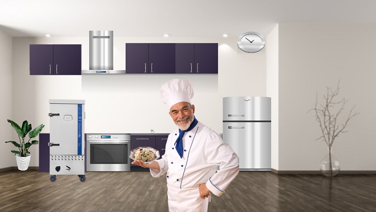 tủ cơm công nghiệp thay thế hiệu quả nấu cơm truyền thống